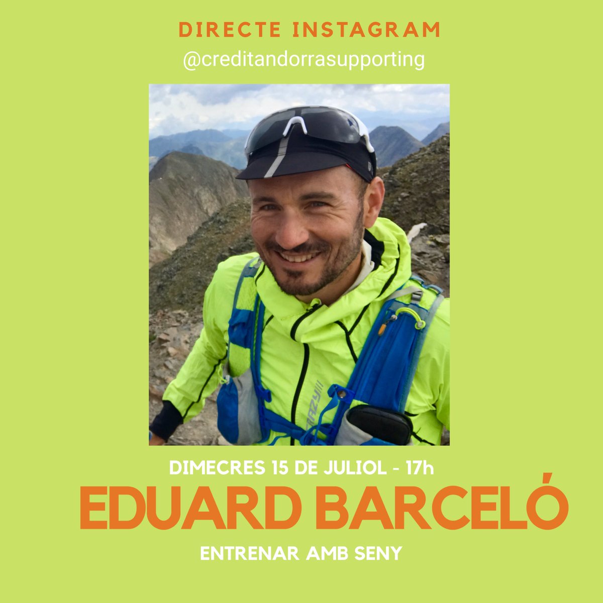 CreandSupport's tweet photo. #instagramlive
š„El proper DIMECRES 15 de juliol, ens connectem amb lā@EBEntrenament
š¤Tens cap dubte sobre com millorar el teu rendiment?
š²Enviaāns la teva pregunta per DMš
ā¼ļøAtent/a: Hi haurĆ SORPRESAš
#supportingacasa https://t.co/n1HOjhG7J6