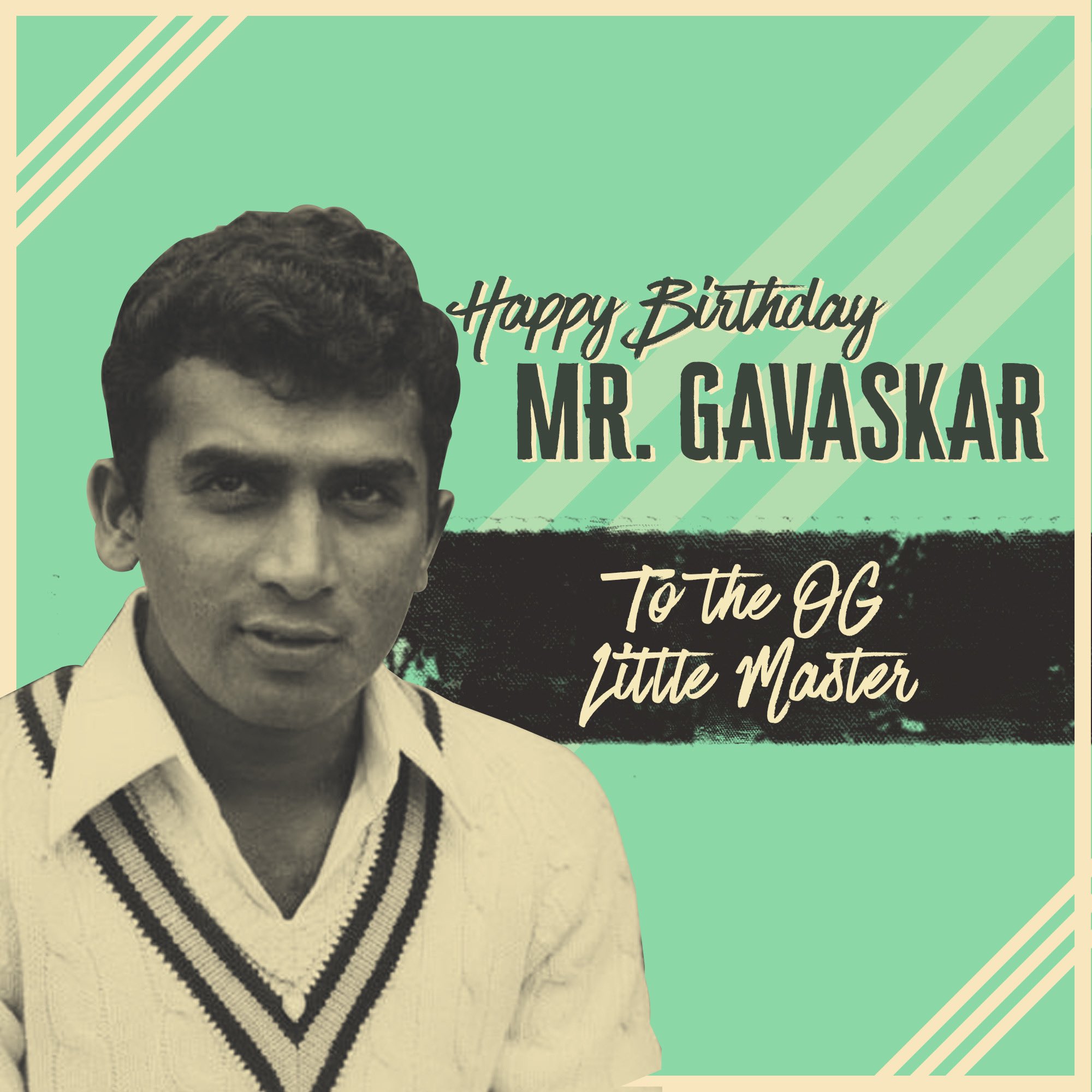 Happy Birthday SUNIL GAVASKAR  