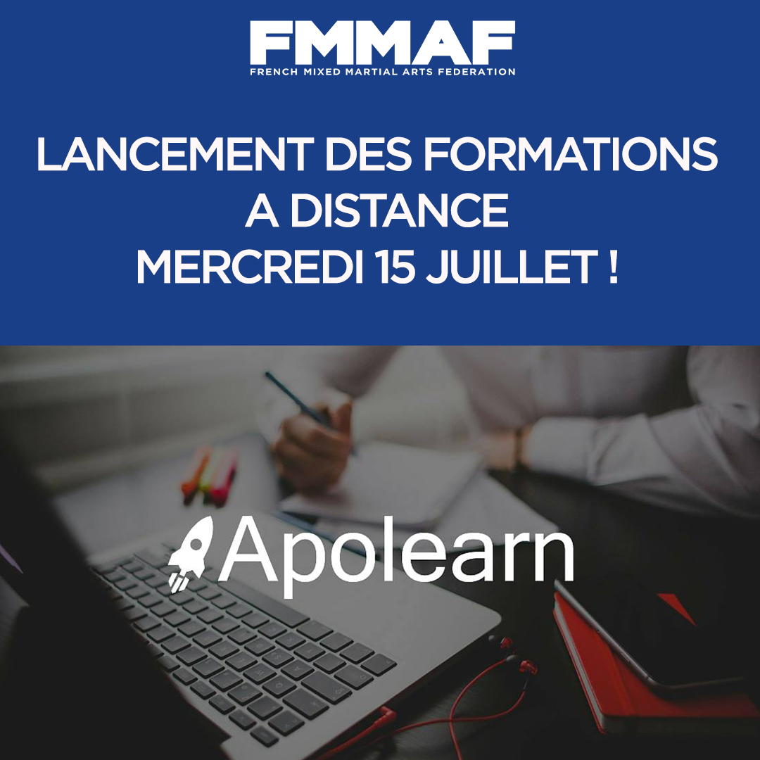 FMMAF_France's tweet photo. [FORMATIONS A DISTANCE] 😍🤪

C'est officiel, les formations à distance sur la plateforme #apolearn débuteront le 15 juillet prochain ! 

https://t.co/87bJgr8tpj https://t.co/TLWdMEQJ9b