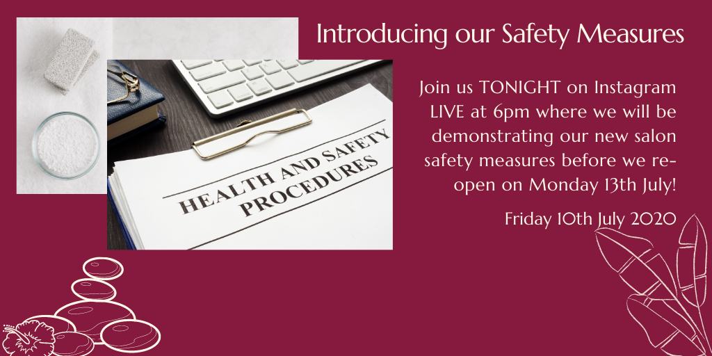 Tonight at 6pm Nelly will be going on Instagram LIVE to demonstrate our new safety measures that have been introduced in the salon prior to re-opening on Monday 13th July! 
#saysafe #inthistogether #beautysalon #covid19 #wallington