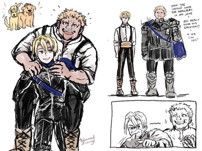 dimitri &amp; raphael (preskip) #fe3h 
