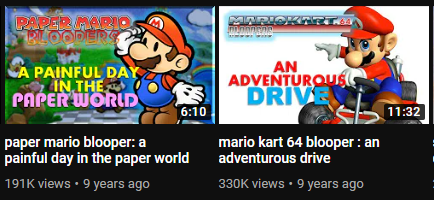 No Context Smg4 On Twitter People Out Here Asking For More Super Mario 64 Bloopers On Smg4 S Channel Meanwhile I Ve Been Here Waiting 9 Years For Another Paper Mario And Mariokart 64 - super mario 64 bloopers series 2 charcathers roblox