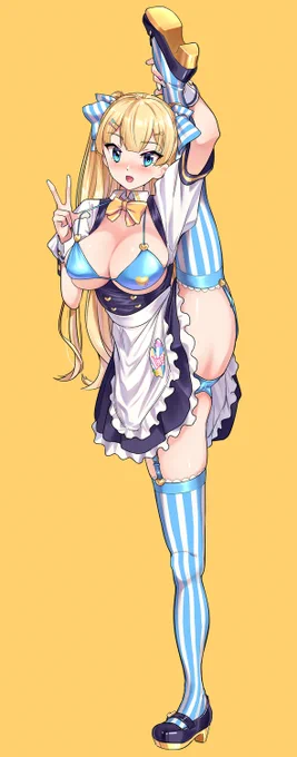 I字バランス💛💙 