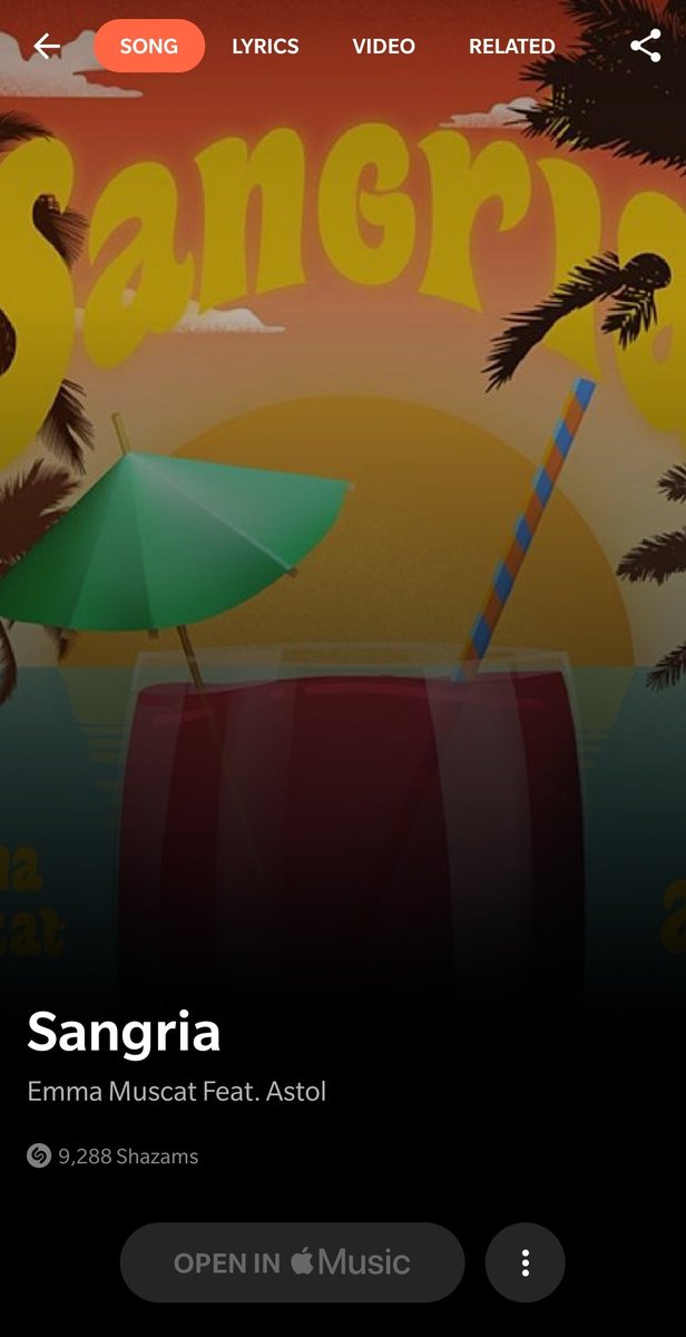 J0J0_18_'s tweet photo. Una settimana di #Sangria🍷🎶💃

+404K #stream #Spotify+5 #playlists incl.@RadioItalia
+518K #view+26K #like #YouTube
#1 #Trending #Malta #musicvideo
+9.2K #Shazam
+1.35K #TikTok #video
#66 #radio+480passaggi

#streamSangria #EmmaMuscat #amici17 #summer #Italia #Spain https://t.co/XincDdabBy