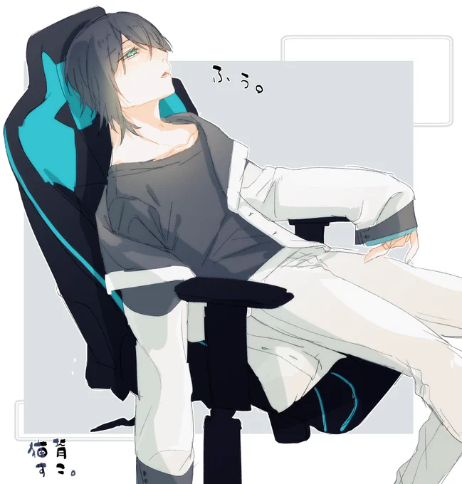 椅子と3D化とてもたすかった 楽しかったぞ
#灰画 