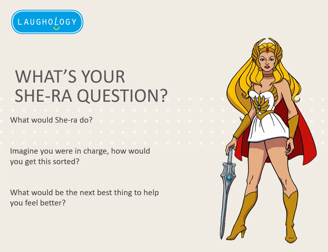faysherrington's tweet photo. Enjoying learning about FLIP it thinking from @Laughology at #amosshe2020 What would She-ra do?! π https://t.co/Tr7gP0QYGR