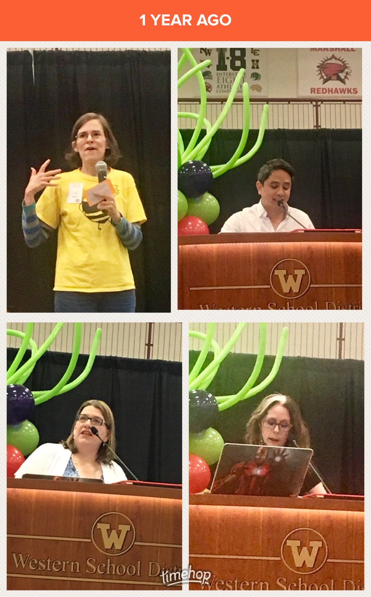 KReilley5's tweet image. Nerd Talks from last year’s #nErDcampMI. ❤️