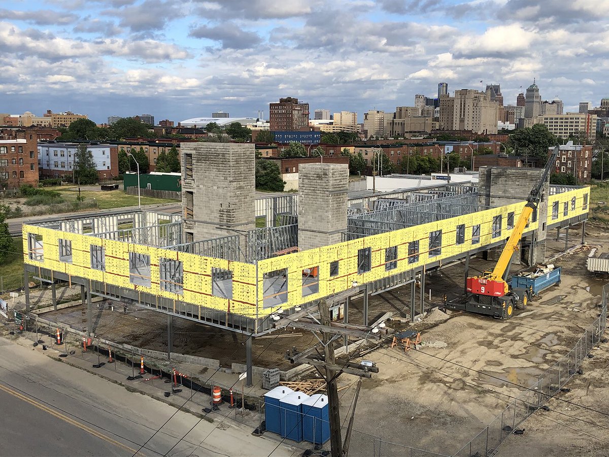 mcintoshporis's tweet image. Great progress is being made at the Midtown West construction site.
 
#architecture #collaboration #detroitdesign #detroit #detroitcityofdesign #construction #underconstruction #MPArchitects #25YearsofMPA
