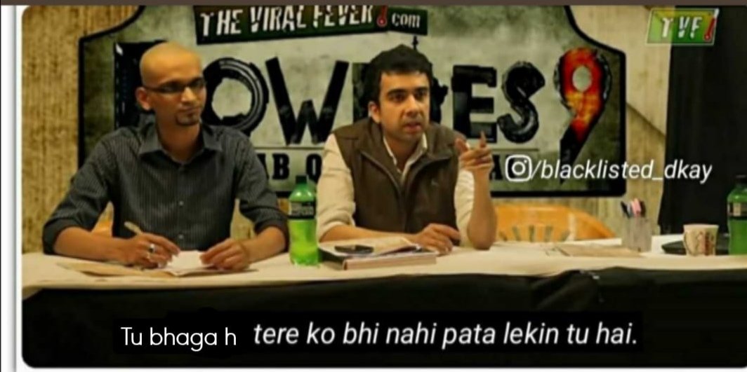 thevyanshu's tweet photo. Vikas Dubey's ghost - lekin m to bhaga hi nhi tha 
#vikasDubeyEncounter https://t.co/s7PTXuFNmt