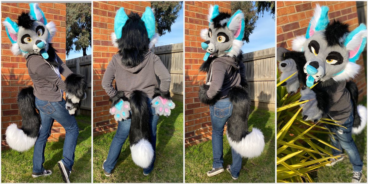 Details in the comments A video will be up shortly. #fursuit #fursuitforsal...
