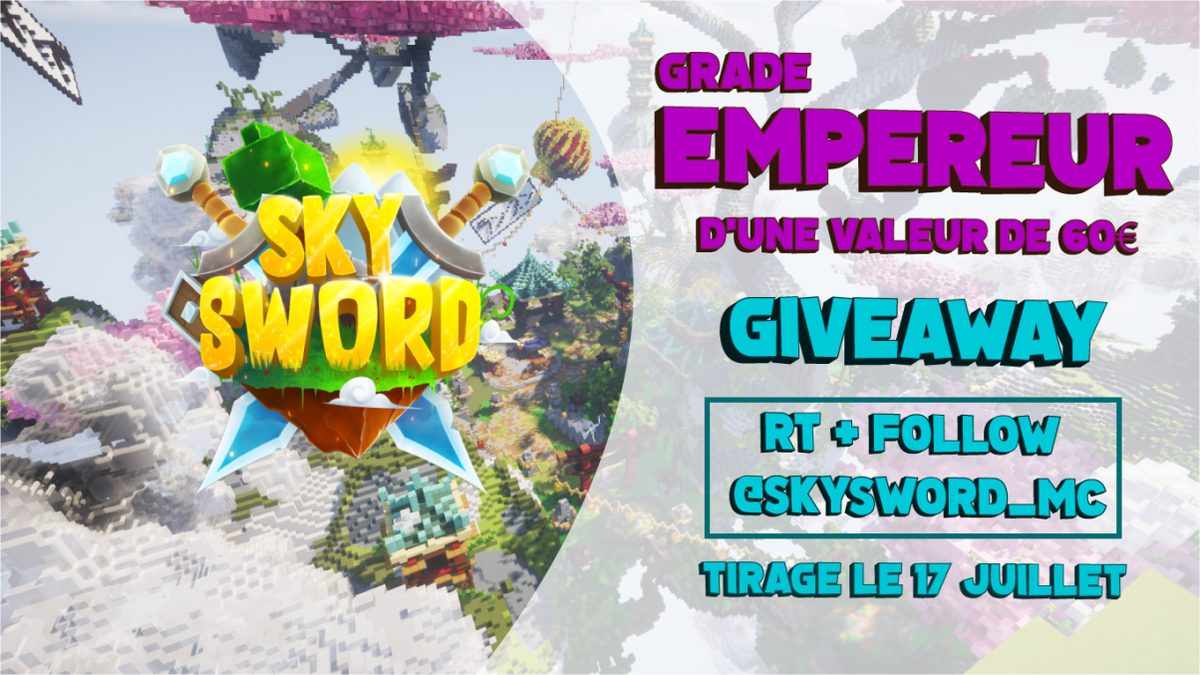 SKYSWORD - SKYBLOCK FARM2WIN tweet media