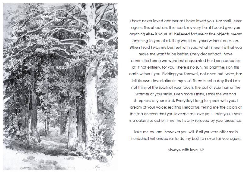 misseafountain's tweet photo. ALL the credit to the beautiful and immensely talented soul whisperer, Onyxed, who penned this letter on behalf of our beloved Sidney Parker. 🥺💔🎩”Awaken, My Darling” #Sanditon #SaveSanditon #SanditonPBS #TreeFic https://t.co/e8SZFdv0JI