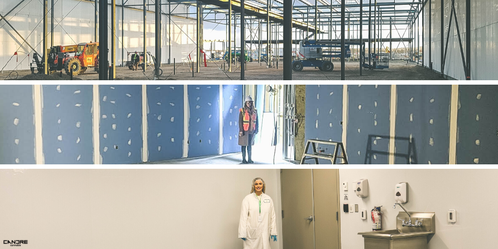 CandreCannabis's tweet photo. As we come to the end of #apeakinside, it’s hard to believe how far we’ve come in just 2 years. What was once a construction site is now a working cannabis facility. Amazing! But there’s more story to tell. #StayTuned for #thelastlook. #ThisIsCalyptra #Cannabis #CannabisCanada https://t.co/r7tMy20qWp
