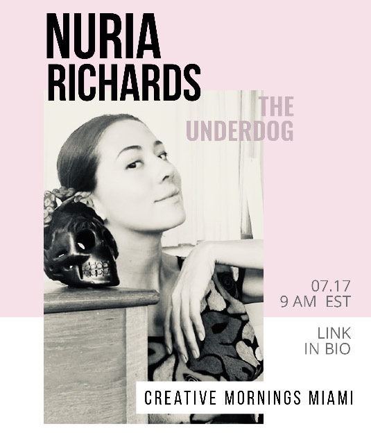 Hey! Who's ready to talk about the Underdog? Join us July 17th for another virtual event on Zoom #zoom #live #creativemorning #underdog #virtual 📹 - mailchi.mp/e9a3edf1e59e/c…