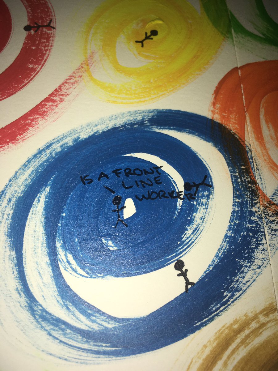On top of that, someone’s coping mechanism may be a source of stress for others. Some may want to talk, others prefer to quietly put their feelings away. Some may not know how to start talking, some may not dare to talk - too afraid to incover new sources of anxiety.5/n