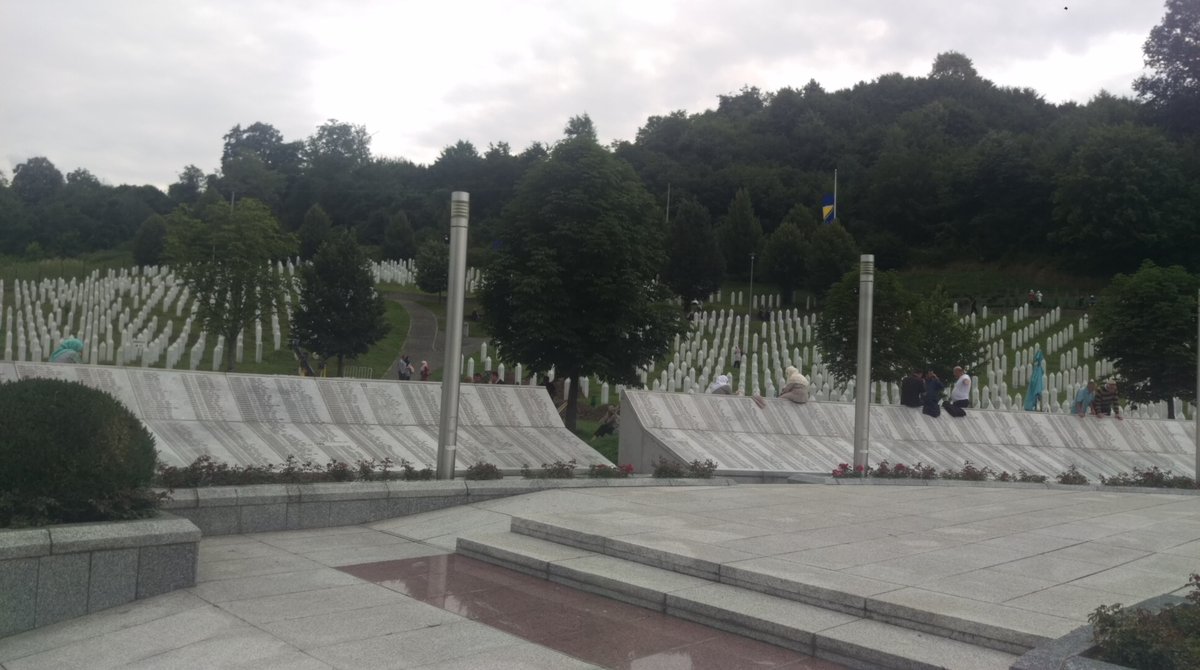 dfatirl's tweet photo. Today is the 25th anniversary of the Srebrenica genocide, when 8000 unarmed Bosniaks were murdered on the basis of their identity. It is one of the worst atrocities to take place on European soil.

Today we remember them. https://t.co/F1cc4kZI12