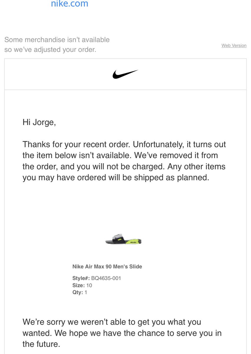 Wow! Thank you Nike! This is something I didn’t want to see happen! 😢😢😢😢#nike #slides #slippas #flipflops #tsinelas #sadaf #noneforyou https://t.co/73dGZMpa9a