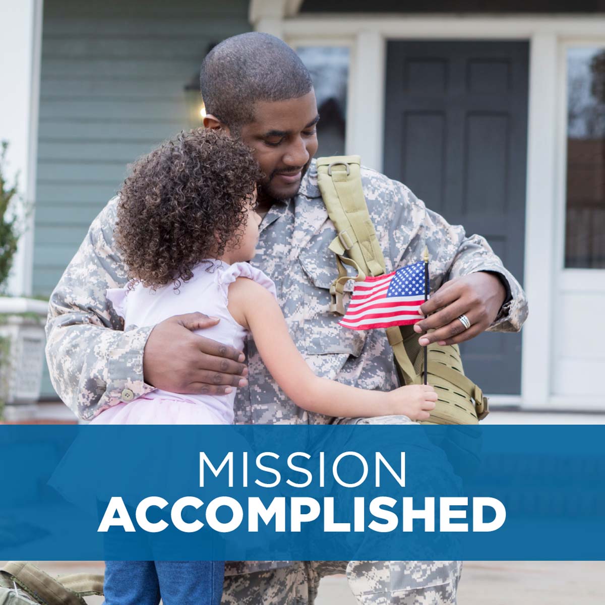 If you’ve served in the military, or are the proud spouse of someone who has, you may be eligible for home loan options exclusive to veterans. You can count on us to help you secure the benefits you deserve. Call us to get started!