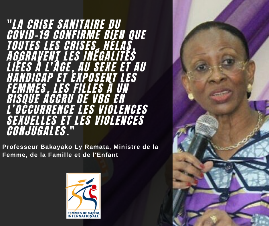 ONG FEMMES DE SALEM, Internationale tweet media