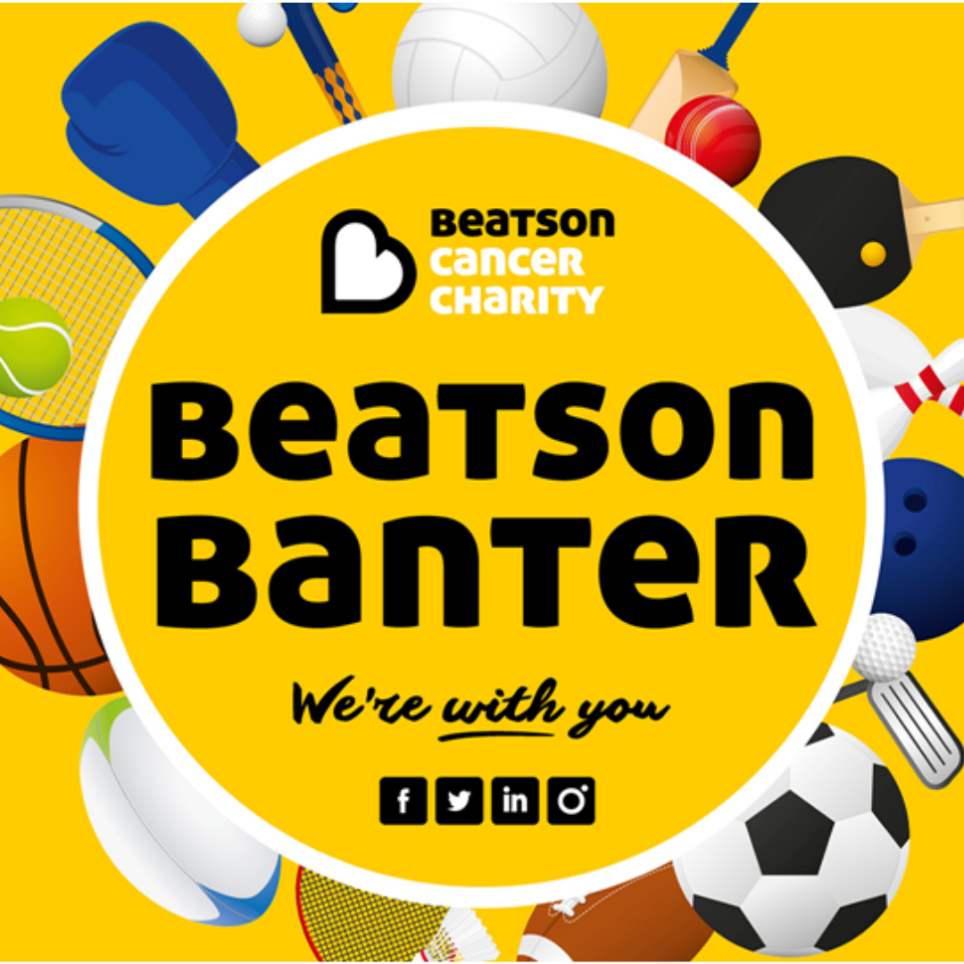 Beatson_Charity's tweet photo. Thanks to all who've bought tickets for our #BeatsonBanter events, bid in auctions &amp; to our fantastic guests. At last night's final Beatson Banter for the summer, you helped to raise £2,610!

You've now helped to raise over £30k throughout this uncertain time - thank you! 💛 https://t.co/umFm7feK8e
