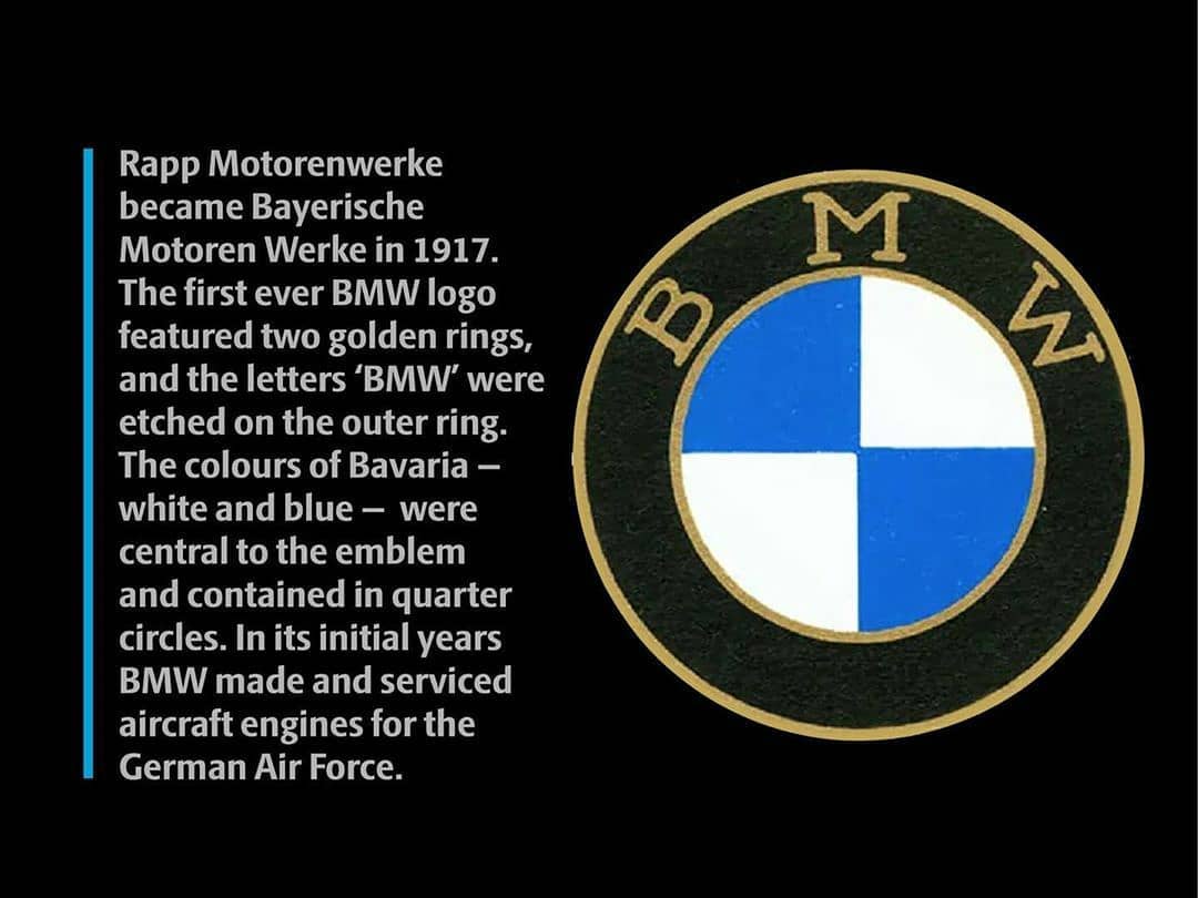 The origin of the BMW logo 