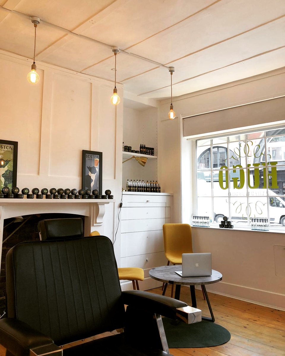 Our Shoreditch site has a different style to our flagship site in Winchester. It's light, airy and simplistic. A contemporary styling that is a real juxtaposition to the listed buildings history #london #londonhairstylist #londonbarber #londoner #londonist