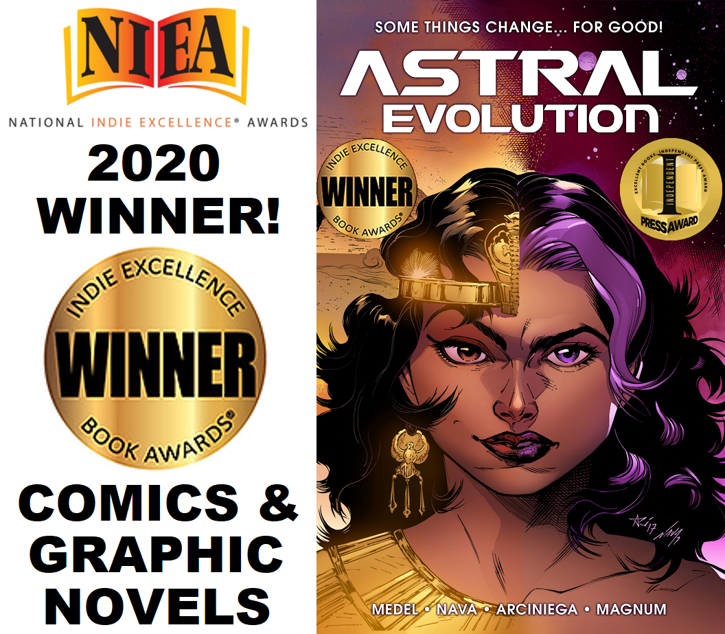 JayMagnumPetPir's tweet photo. .#Congratulations, #Astral Team! You deserve it! ����
WINNER: National Indie Excellence Awards -- Again!

@thearim @CEdwardSellner @mmunshaw  @VisionaryComics @PetPiranhaEnt @FreemindGraphx 

#AstralGenesis #scifi #action #adventure #indie #graphicnovel #comics #makecomics https://t.co/aVdqIY53wm