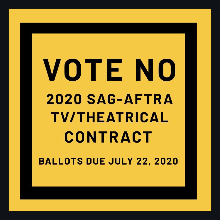 @DO2020VoteNO vote no on this @sagaftra contract !!