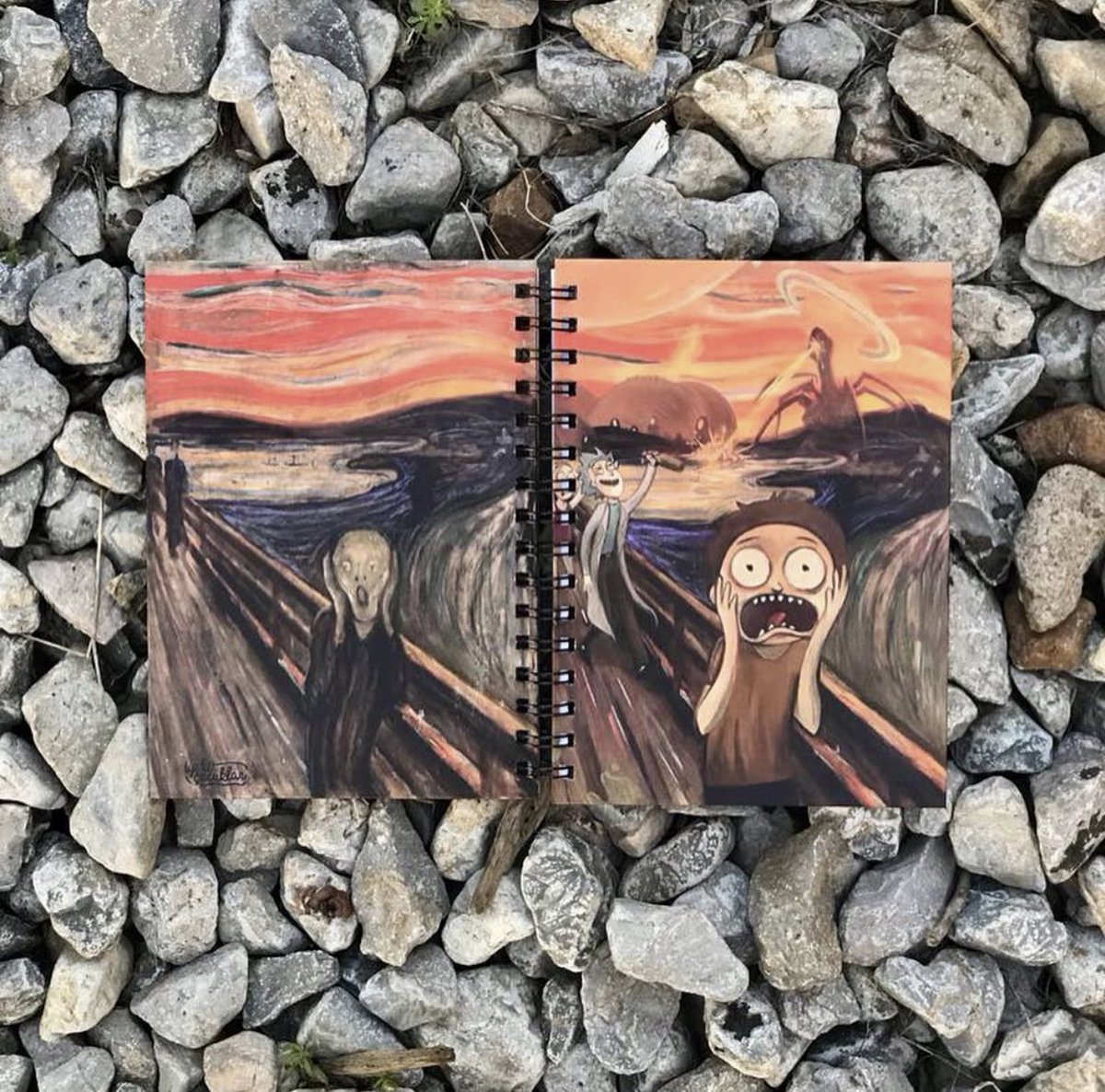 Telli Rick and Morty çizgili defterlerimiz 15₺ sipariş için dmden iletişime geçebilirsiniz😱