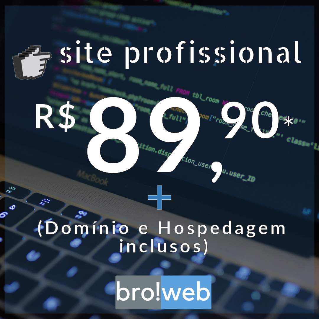 BroWebDigital's tweet photo. 📣[Tenha o seu Site profissional por apenas R$ 89,90* por mês]

✔Pagou está no ar, não pagou não está no ar. Simples assim.

Conheça-nos: https://t.co/8l1QEZtfls

#makeyourwebsite #makewebsite #crescaseunegocio #teajudamosacrescer #criativos #agenciadigital #criacaodesites https://t.co/YBVp0Icjal