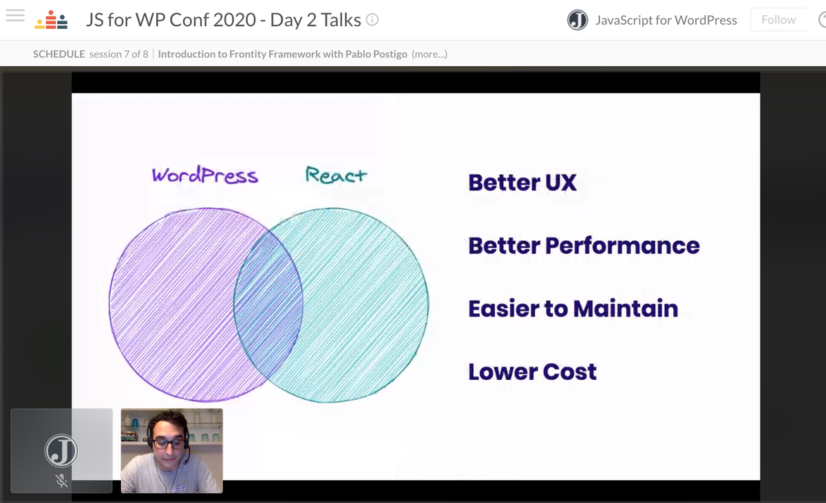 maryojob's tweet image. #Frontity #React #WordPress 👌