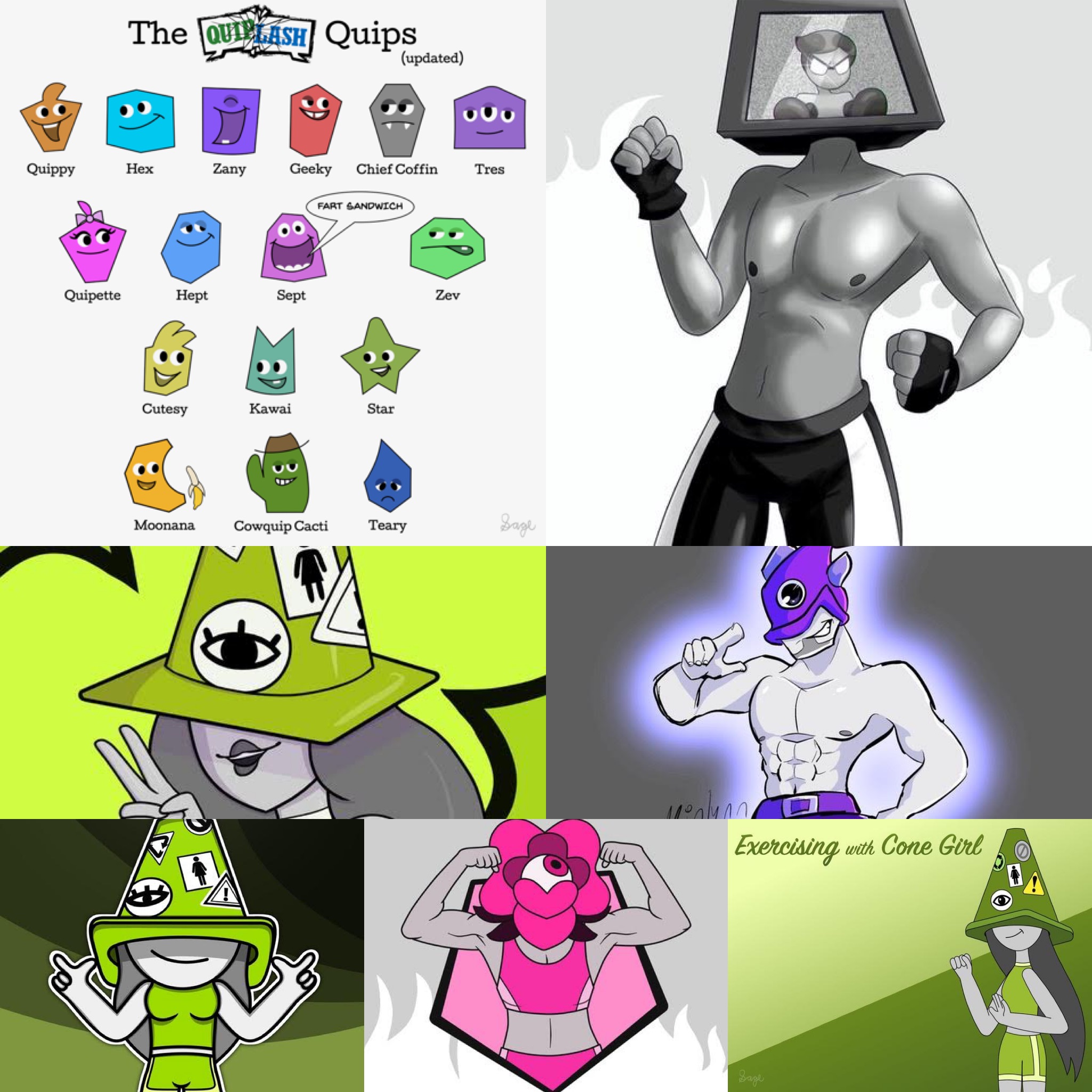 The Wheel Of Enormous Proportions On Twitter Check Out This Fan Art Featuring New Challengers From The Jackbox Party Pack 7 Keep The Art Coming Using Jackboxfanart To Be Featured In An