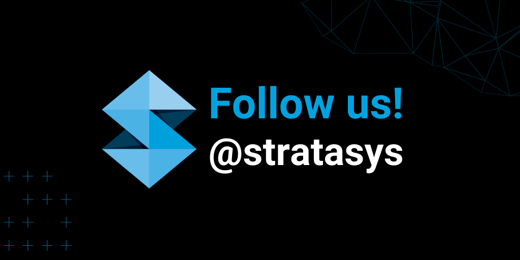 Stratasys tweet media