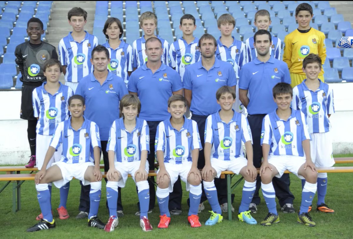 The youngest team at Real Sociedad's youth academy Zubieta is infantil, so 12 year olds. And that's also the age Ander Barrenetxea was when he joined the club in 2013. Growing up his idol was as any kid in San Sebastian: Xabi Prieto and later Oyarzabal has become his role model