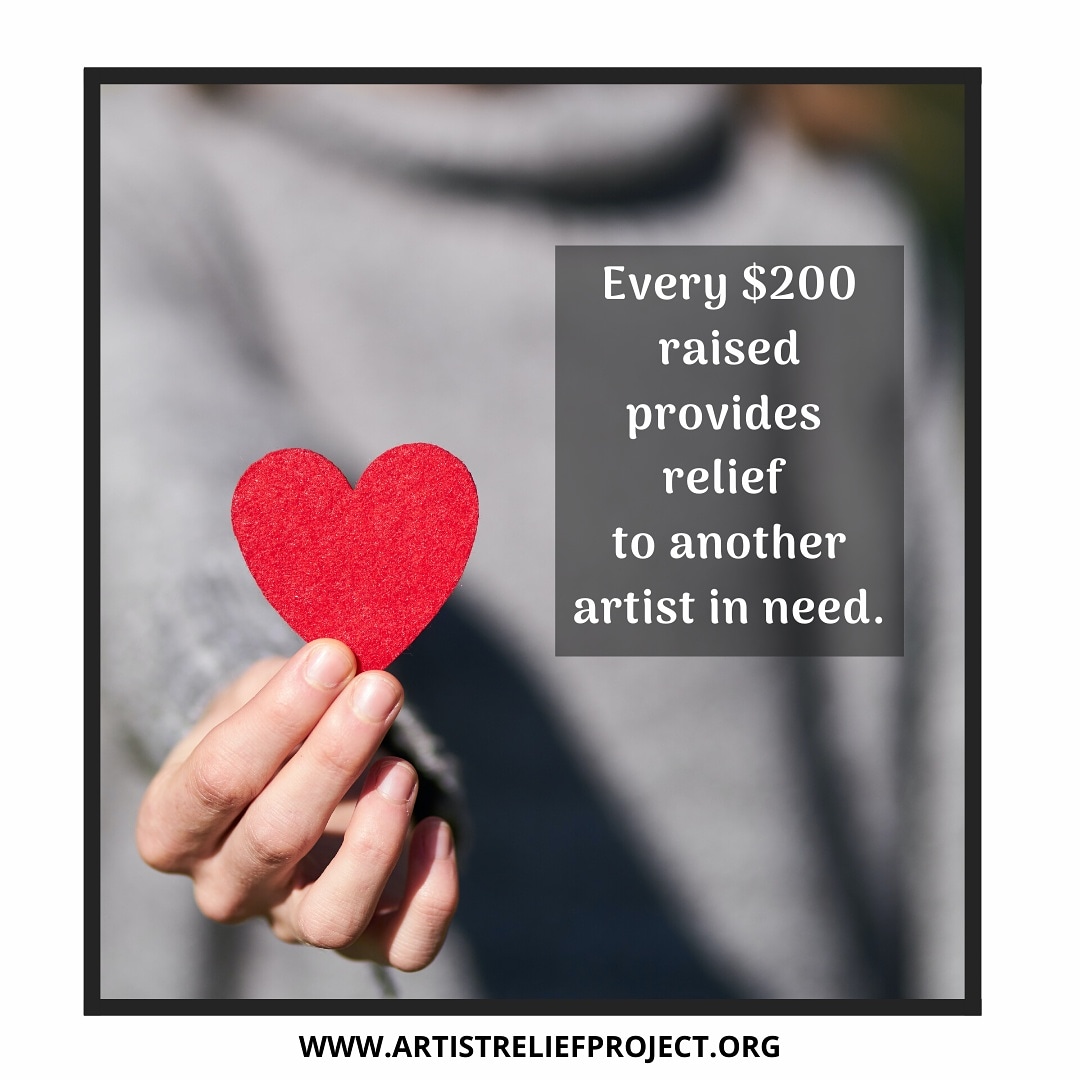 Artist Relief Project tweet media
