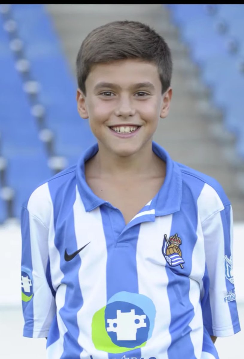 The youngest team at Real Sociedad's youth academy Zubieta is infantil, so 12 year olds. And that's also the age Ander Barrenetxea was when he joined the club in 2013. Growing up his idol was as any kid in San Sebastian: Xabi Prieto and later Oyarzabal has become his role model