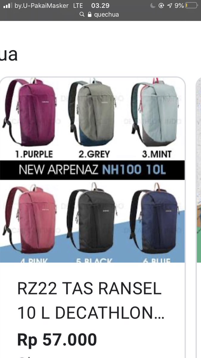 rfldo09's tweet photo. @hrdbacot Gua cuman kerja pake tas ginian doang. Ini cuman masuk baju doang. Dan barang barang yang lain udah di taro di tempat kerja ga pernah dibawa pulang https://t.co/45d4ya1E7O