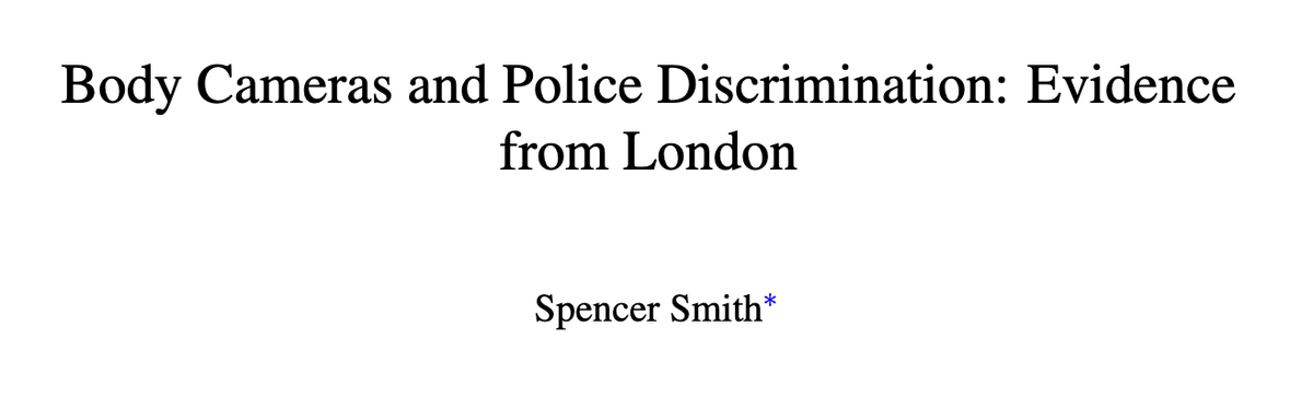 508/ "Black Londoners were 2.5 times more likely to be searched than whites. This disparity was even greater for drug searches... The overall search success...rates were 0.7 p.p. lower for black persons...consistent with preference-based or inaccurate statistical discrimination."