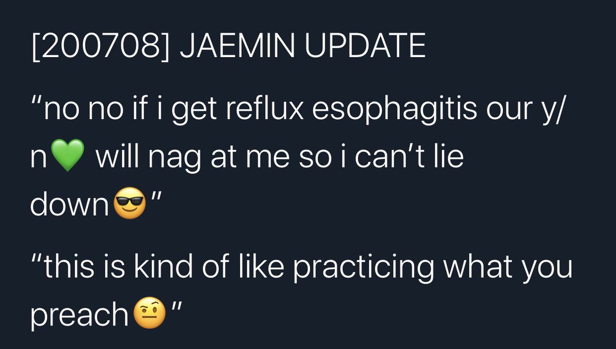 when jaemin was a kid he never dreamt about being an idol, he wanted to be a surgeon so that he could save lives. he watched shows that taught him about the body. from what it looks like he even uses some of the medical terms in his bubble messages !!