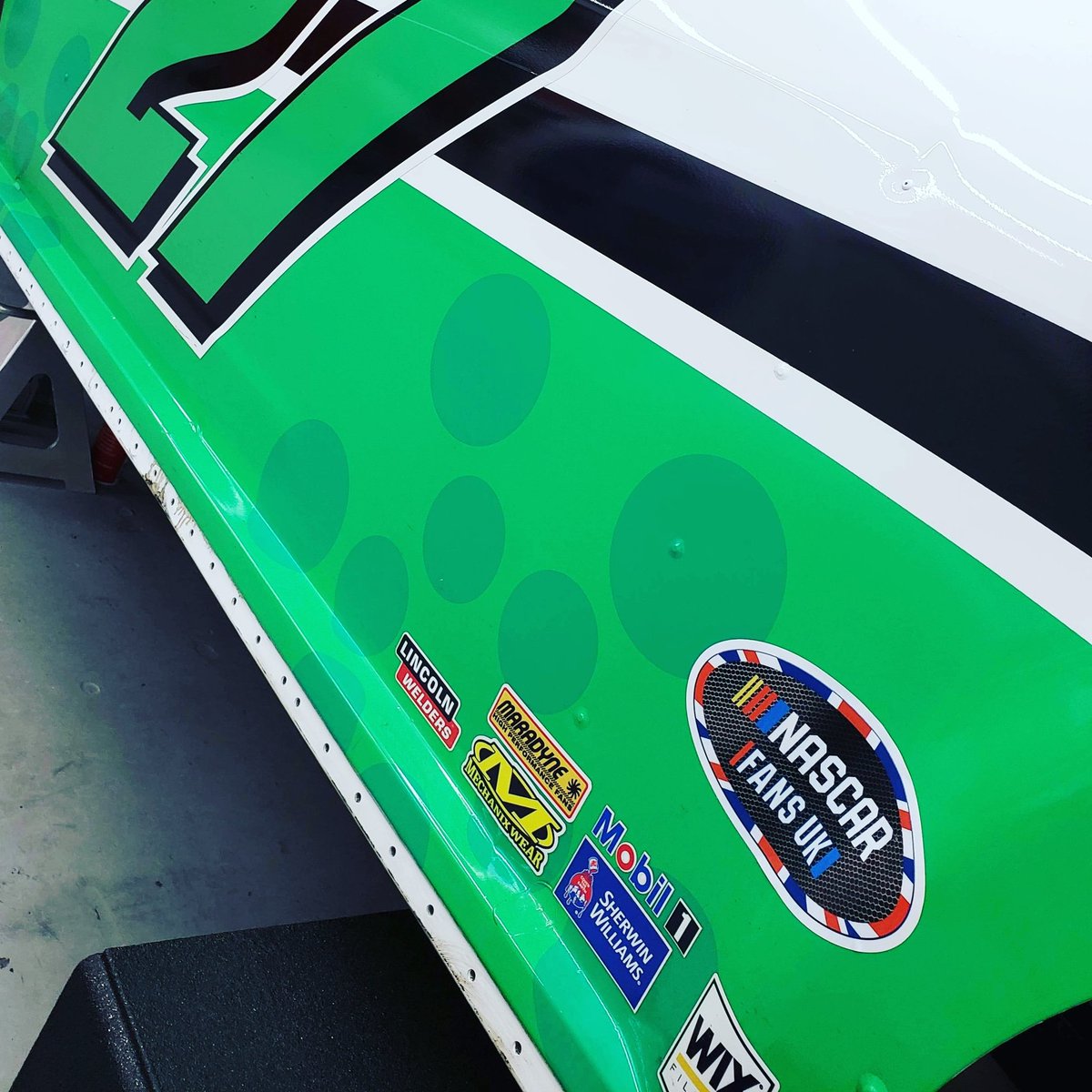 NASCARFansUK's tweet photo. The @RickWareRacing  27 machine with @jjyeley1  will be our ride this weekend https://t.co/HCttnEwZuF