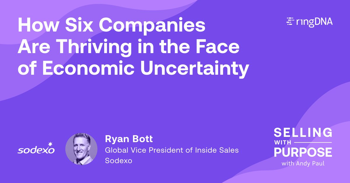 revenue_io's tweet image. This new environment has changed the expectations that salespeople set with buyers, as well as how they manage them. See what Ryan Bott of @sodexoUSA says about expectation management in @realAndyPaul's Selling with Purpose Podcast.  linkedin.com/posts/realandy…