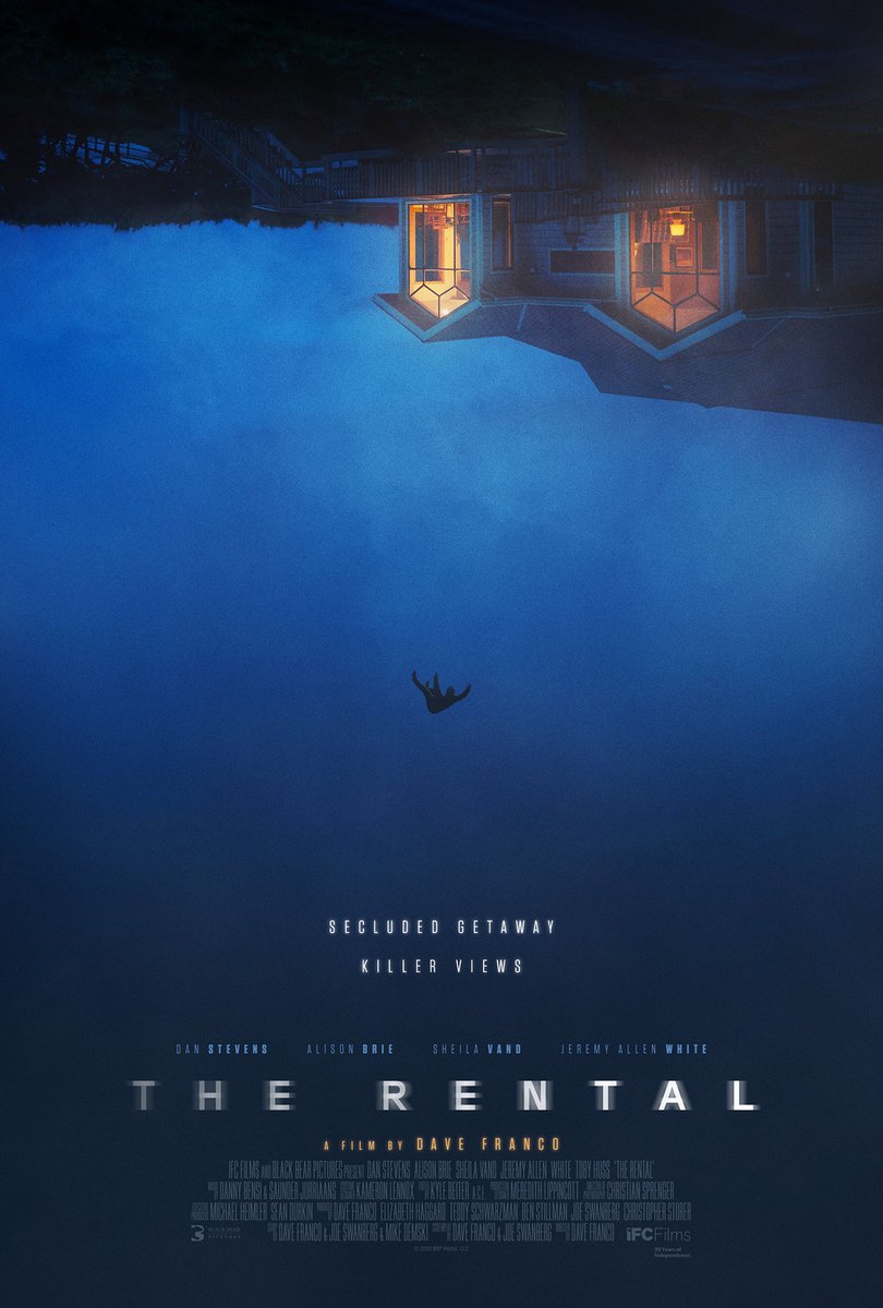 The Rental coming to Premiere Cinemas on July 24th! Reserve your seats online at pccmovies.com and come watch as the perfect getaway weekend takes a sinister turn. #therental #davefranco