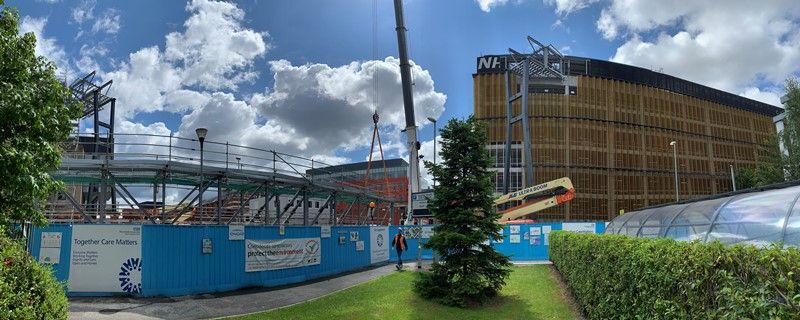 MFTnhs's tweet photo. 🚁 🗞️ NEWS:  Link bridge to life-saving Helipad marks major milestone for Manchester hospitals  🚁 🏥  

👉  https://t.co/Jl1yr1NYU4 https://t.co/gpePNcspvR