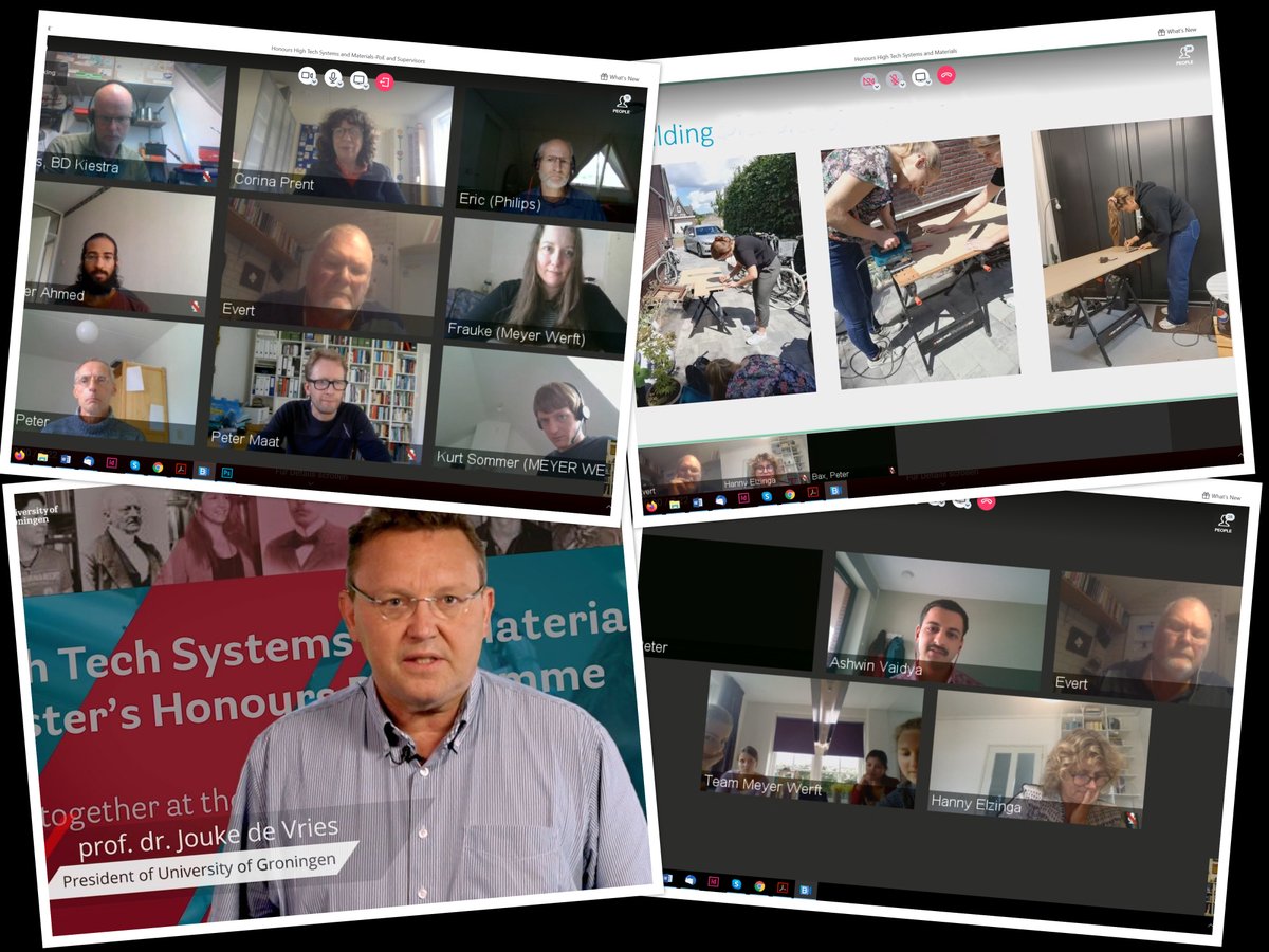 The HTSM students of <a href="/univgroningen/">University of Groningen</a> just presented their summer school. Very impressive what they achieved despite the current situation. Many thanks to the supervisors of <a href="/ASTRON_NL/">ASTRON</a>, <a href="/BKiestra/">BD Kiestra</a>, <a href="/meyerwerft/">MEYER WERFT</a> &amp; <a href="/Philips_aktuell/">Broken Link Hijacking POC</a> for their help &amp; <a href="/JoukedeVries/">Jouke de Vries</a> for his video message.