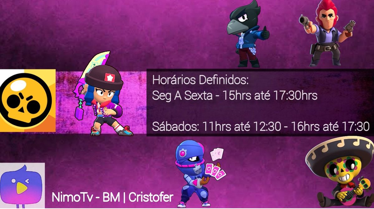 bmmurcha2's tweet photo. Tô fazendo live todos os dias NO NIMOTV
Brawl stars, totalmente focado nisso e vários outros jogos
Aparece por lá , bora zoar ou dá um push de troféus insano 👻❤️❤️❤️🔥
#brawlstars
#brawlstarsBS
#NimoTv
#B4eSports
#brawlstarsBR https://t.co/Dr1Atr9DFe