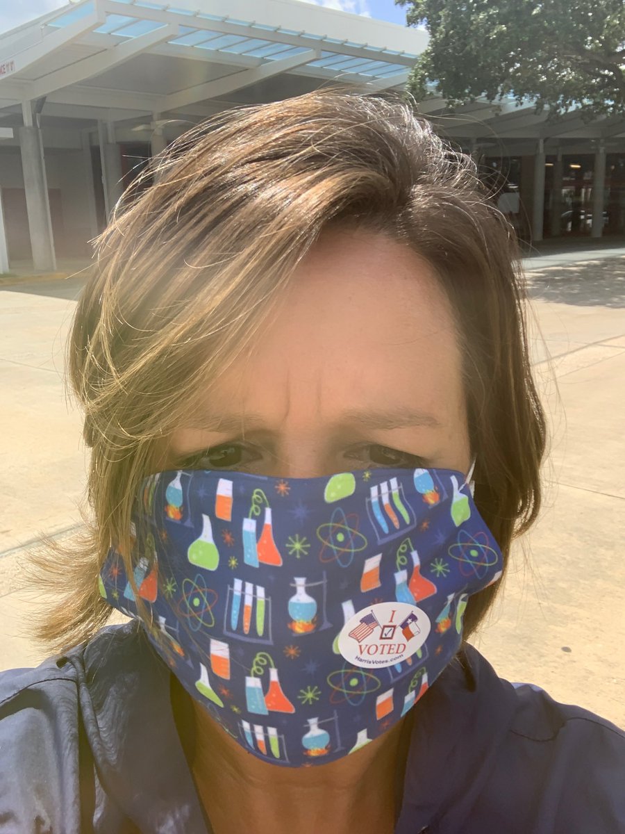 VoteAnnJohnson's tweet image. Got out and voted this morning! Today is the last day of Early Voting in Texas. Make sure to cast your ballot before 10 PM. #TexasVotes #VoteYourWay #MaskUpHou