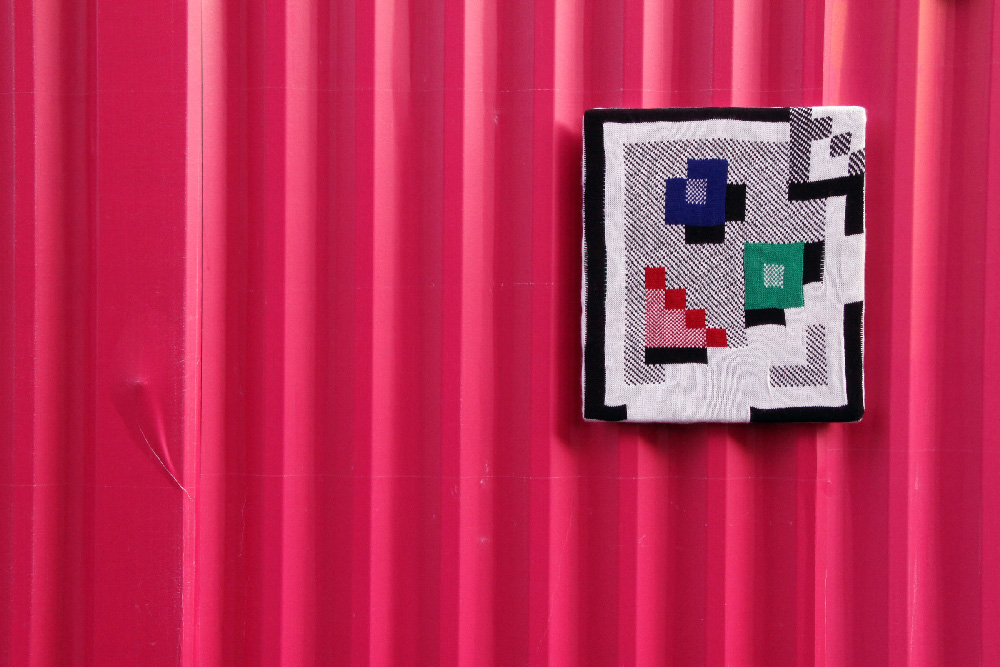 IMAGE NOT FOUND - knitted tile installation, knitted by Unique Knitwear who were in Crusader since mid 90s. This marks a spot where you used to find both textile and art production, but now it is missing  http://portfolio.smeech.co.uk/image-not-found/