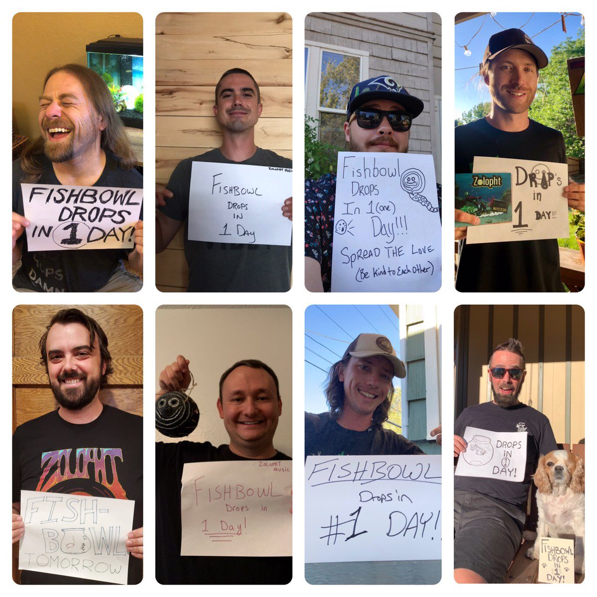 Fishbowl drops tomorrow!!! #fishbowl #zolopht #releaseday