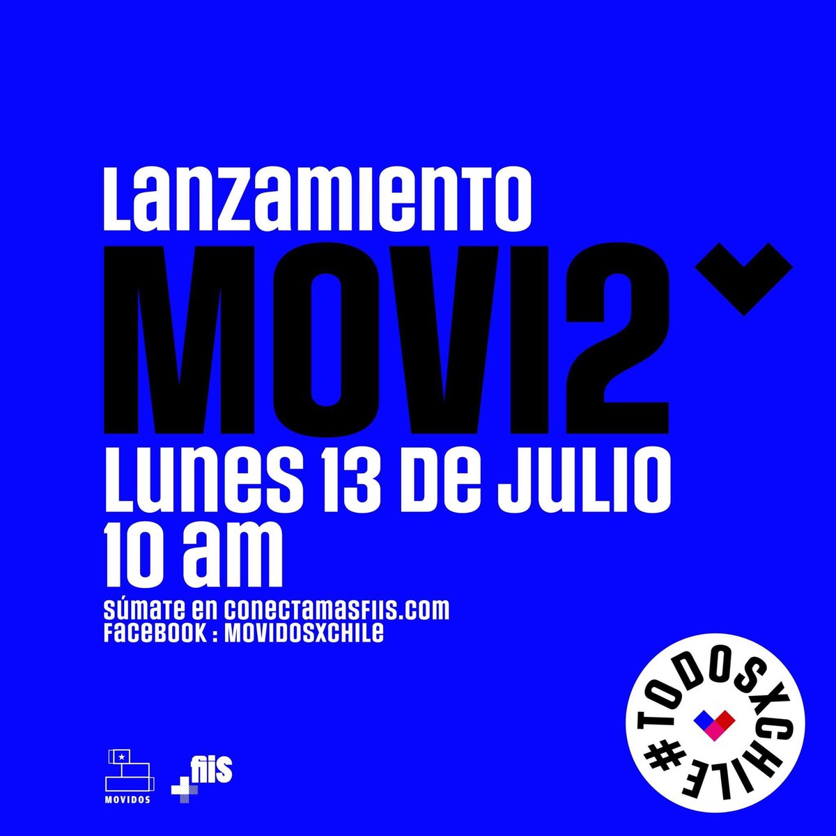 ¡Te invitamos a movilizarte x quienes hoy más lo requieren!
Participa del lanzamiento de MOVI2 #EligeTuCausa, a través de conectamasfiis.com
 @movidosxchile @bancoestado @fiisorg <a href="/conectamasfiis/">conectamasfiis</a> <a href="/rcarrascojunge/">Rodrigo Carrasco</a> @iaraucania <a href="/gobercautin/">Gobernación de Cautín</a> @AlcaldeBecker <a href="/municipiotemuco/">Municipalidad Temuco</a>
