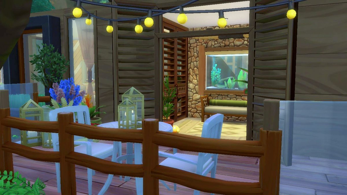giuliabuilds's tweet photo. ♻️🌴NEW SPEEDBUILD OUT NOW🌴♻️
Finally I built something with my own shell and I turned it into... A treehouse!
To make it eco I've used A LOT of woods and of course a lot of plants! 🌱
>>> https://t.co/OcJSlUdbrY
#thesims4 #showusyourbuilds #thesims #ts4 #giuliasecoshell https://t.co/C62GUWxcVn